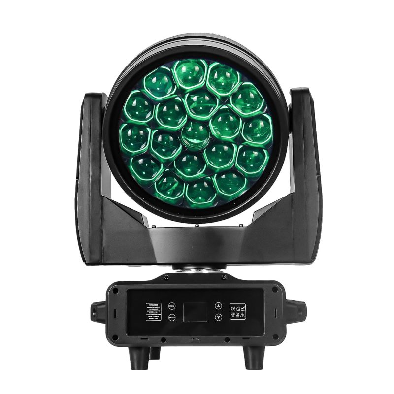 TIITEE LIGHTING Astra Wash 19 PIX IP65 Waterproof 19x40W B-eye Moving Head Wash with Zoom