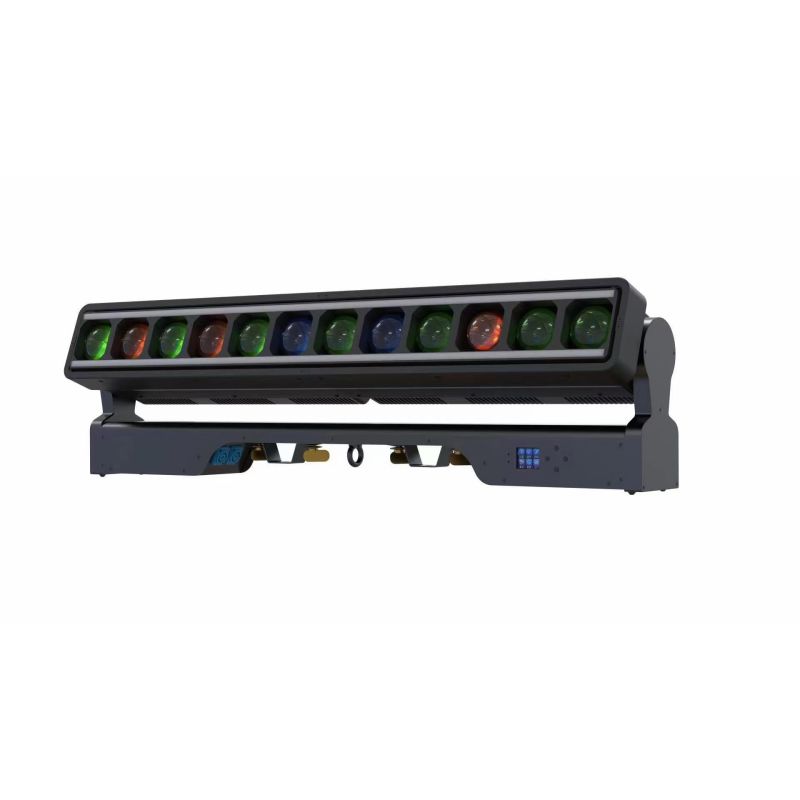 12X40W Moving Beam Bar with Zoom and LED Strip