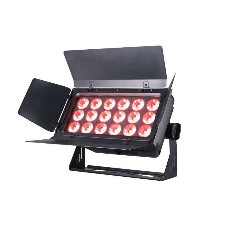 Tiitee Lighting Panel Wash 18IP 18*20W RGBW LED Wall Wash Light IP 65