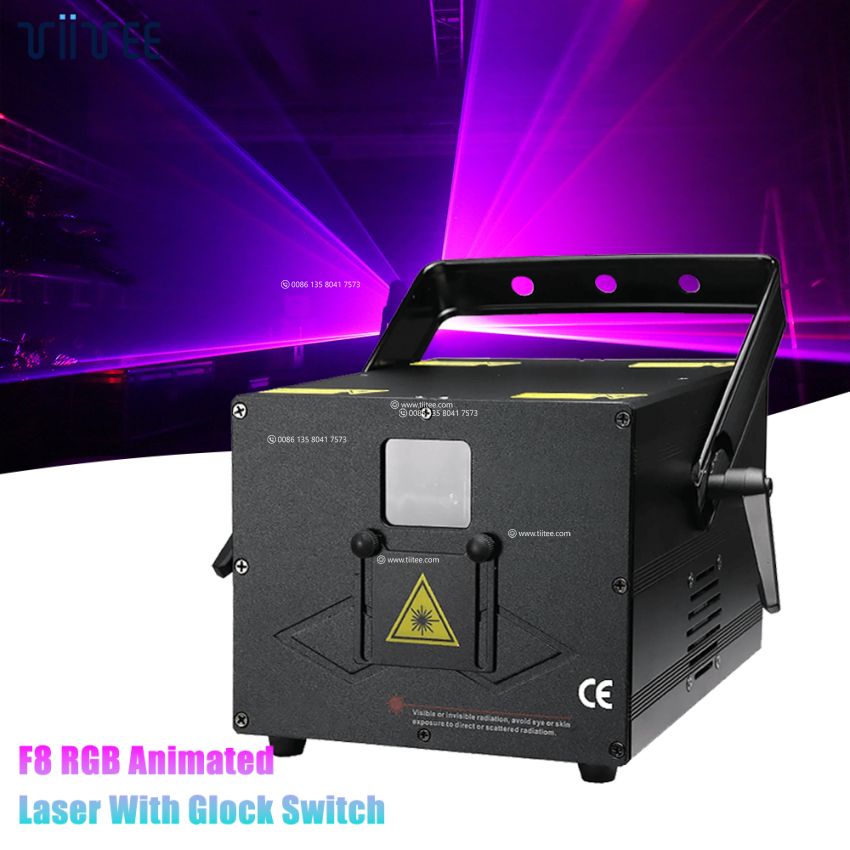 3- 5W RGB Full Color 3D Animation Scanner Animated Laser Light