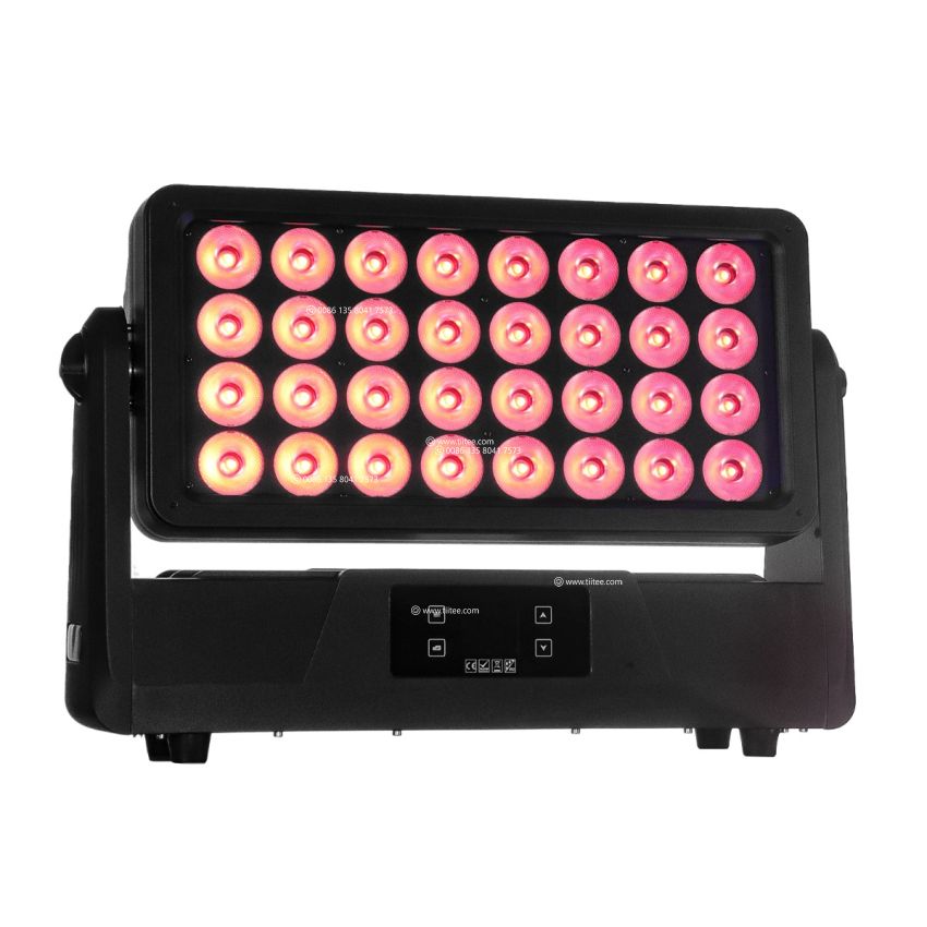 TIITEE Lighting Panel Wash 1000IP Waterproof 32X30W RGBW Wall Washer Light