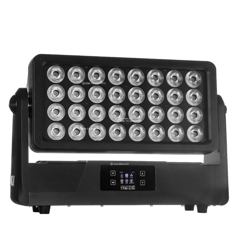 TIITEE Lighting Panel Wash 1000IP Waterproof 32X30W RGBW Wall Washer Light