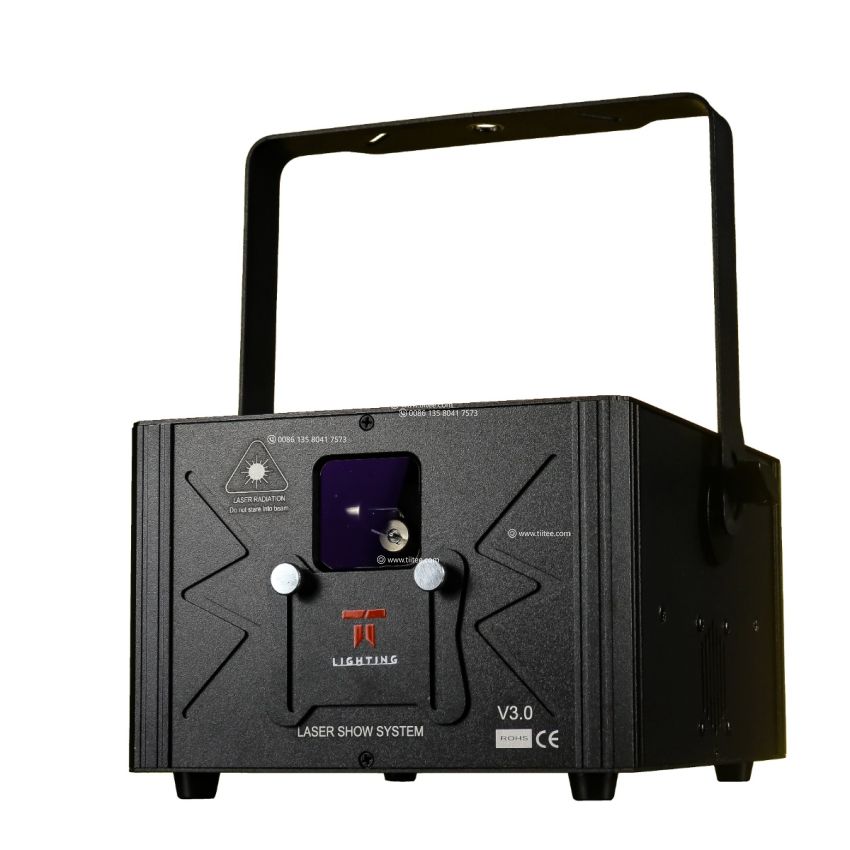 TIITEE Lihting Full Color RGB Animation 3W Laser Light