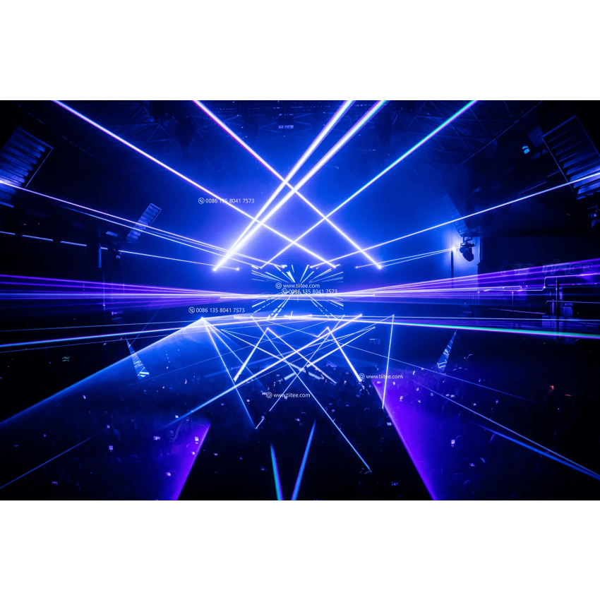 TITEE LIGHTING Skybrush IP Waterproof Full Color 5-15W Animation Laser Lights for Concerns Stages Clubs