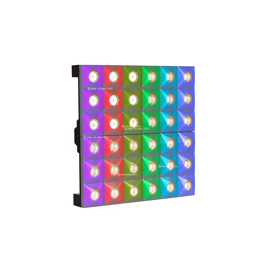 LED Matrix 36x3W RGBW Blinder Light