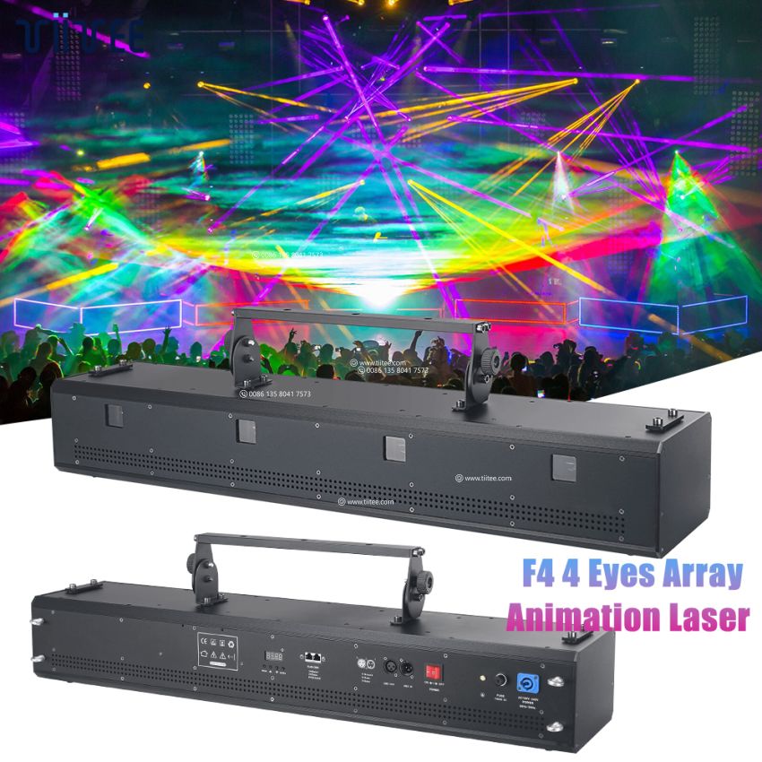 Laser Ray 4 Eyes 5W RGB Animation Laser Lights Bar