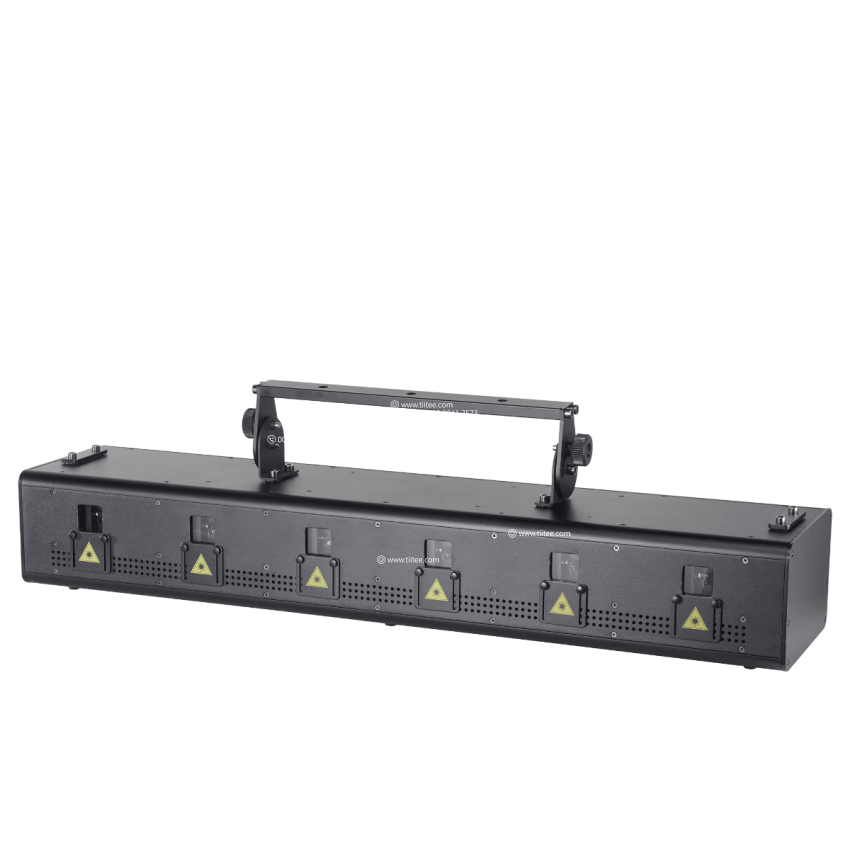 LaserRay 6 Eyes RGB Full Color 1-2W  Laser Lights Bar Animation Stage Lights