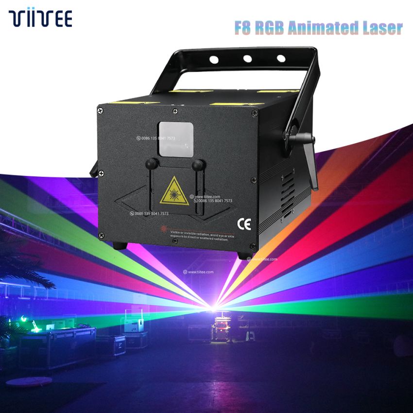 3- 5W RGB Full Color 3D Animation Scanner Animated Laser Light