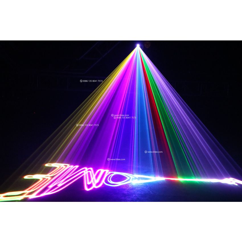 3- 5W RGB Full Color 3D Animation Scanner Animated Laser Light