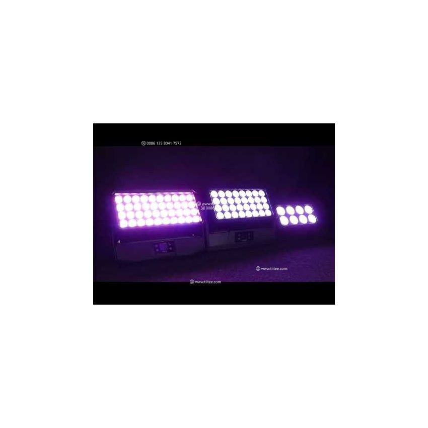 TIITEE Lighting  Well Panel 4000IP Outdoor Waterproof IP65 40X20W RGBW Wall Washer