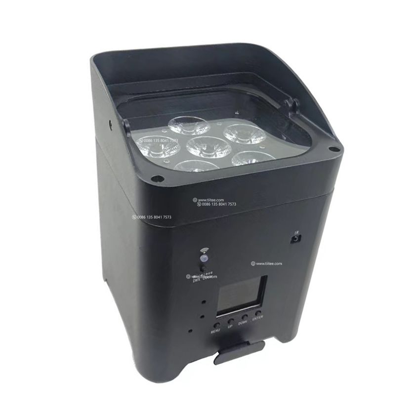  Battery Powered PAR Light 6*18W Wireless Control