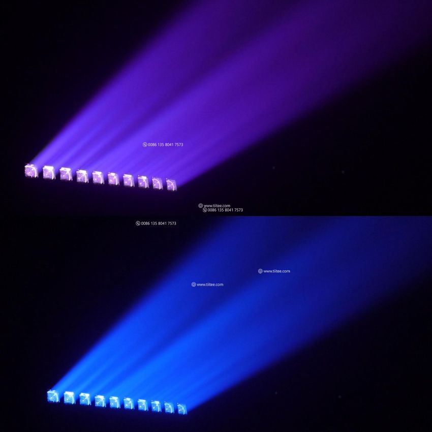 Tiitee Lighting Rader 10IP Waterproof 10x60W RGBW LED Moving Wave Bar With Pixel Control 1060 Waver Colorado PXL Curve