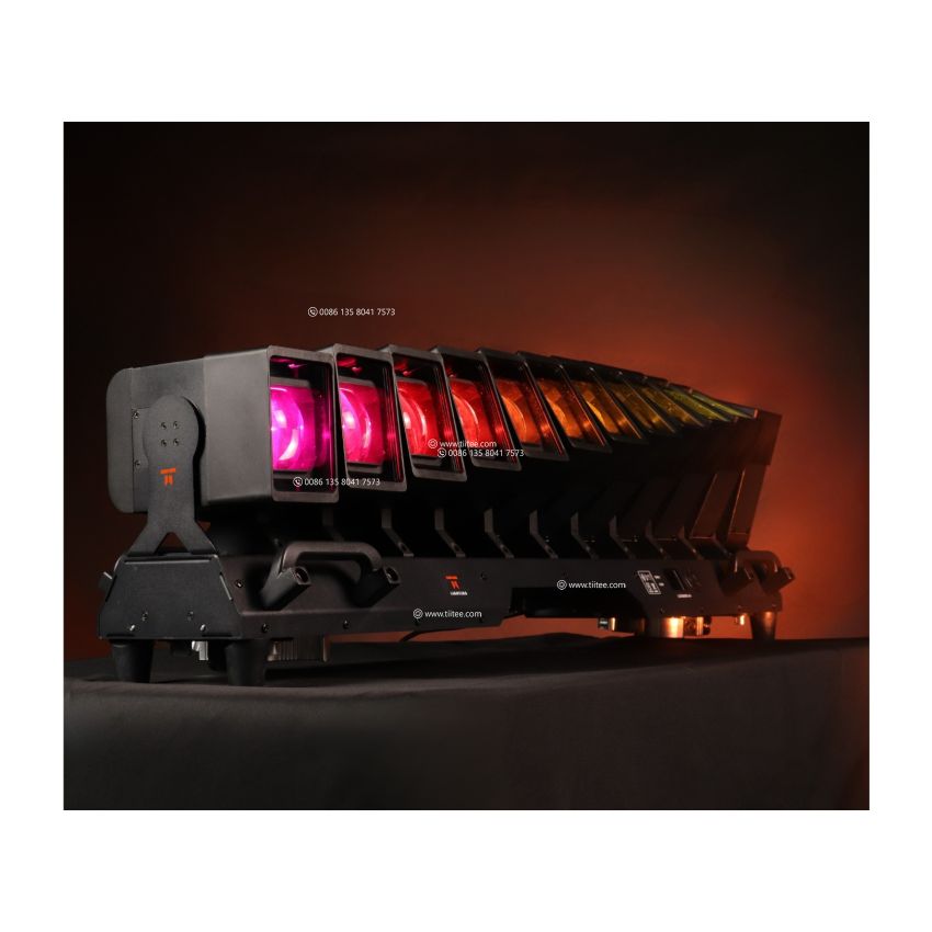 TIITEE LIGHTING Rader 12 PXL 4-in-1 RGBW LED Moving Wave Bar With Zoom