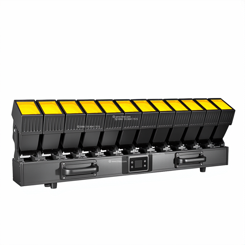 Tiitee Rader 12 IP Waterproof PXL Curve 12 IP65 RGBW LED Batten with Individual Control of Zoom Tilt and Color