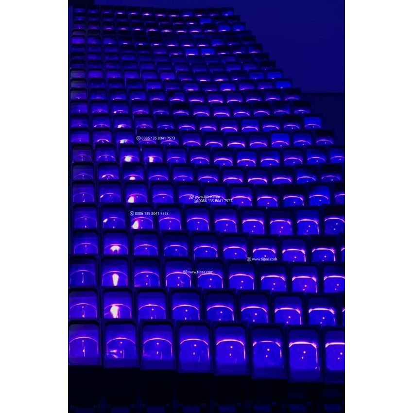 Tiitee Rader 12 IP Waterproof PXL Curve 12 IP65 RGBW LED Batten with Individual Control of Zoom Tilt and Color
