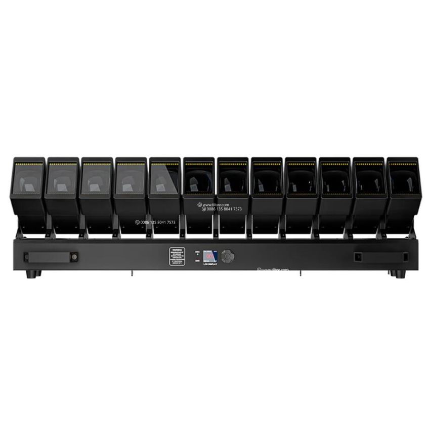 TIITEE RADER 12S PXL 12x60w RGBW 4in1 LED Pixel Stage Lights LED Wave Bar with Auxiliary Light