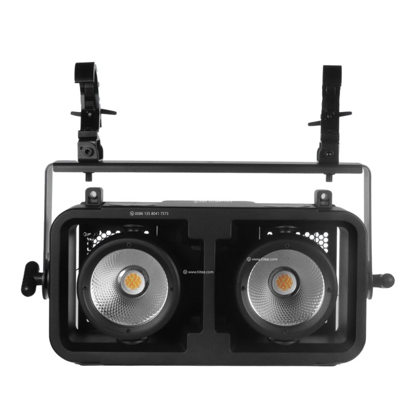 TIITEE Lighting B2 Blinder IP65 Waterproof 2X300W WW RGBW Moving Blinder Light For Theatre Concert Stage