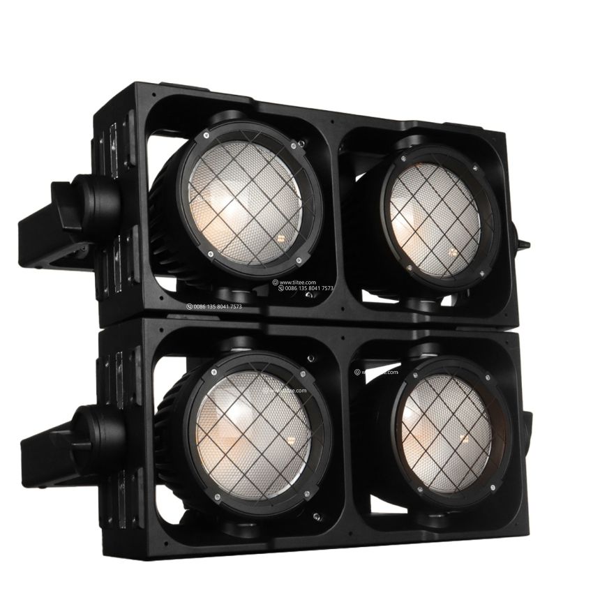 Tiitee Lighting Magnetic Cluster B2 Blinder IP 2x300W RGBWA Waterproof Audience Light 