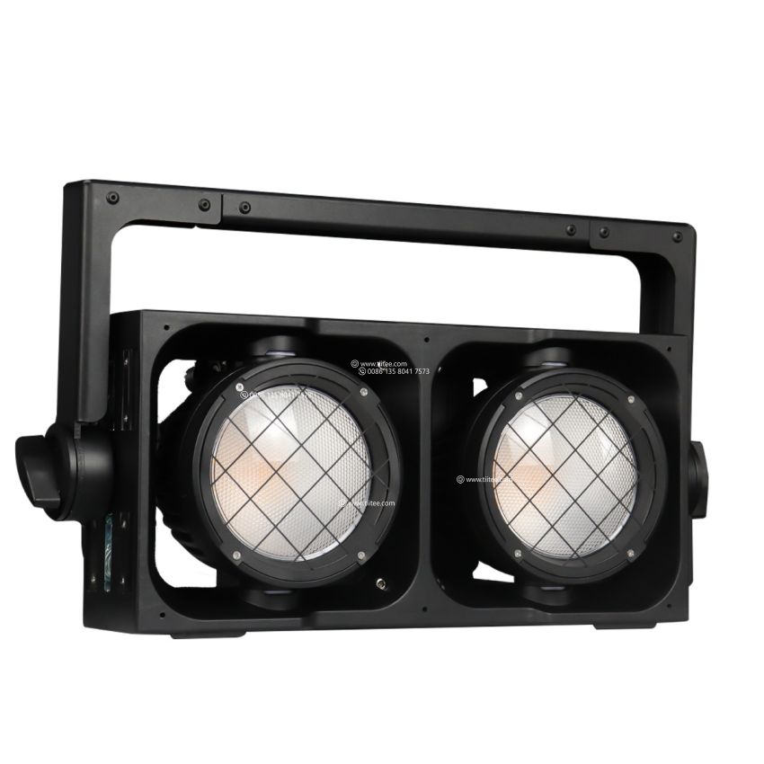 Tiitee Lighting Magnetic Cluster B2 Blinder IP 2x300W RGBWA Waterproof Audience Light 