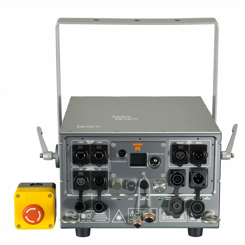 TIITEE  New Laser Light ZMAX 2000IP Waterproof 20w RGB Animation Laser With DMX ILDA Built-FB4 Control For Stage Show