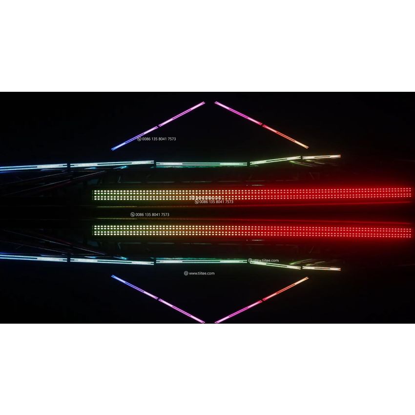 TIITEE Tambora Linear 100 RGBW Strobe Light LED Pixel mapping bars For Club Party Stage Event