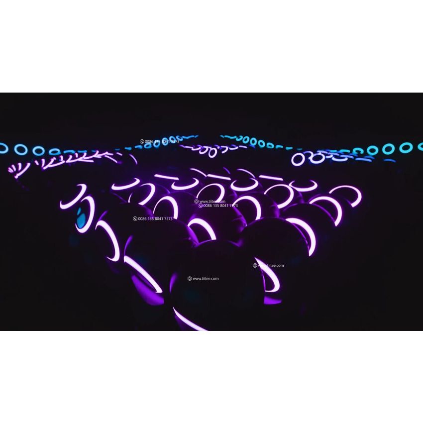 TIITEE NUOVO LASER BEAM IP 120W Laser Beam Curve Light With CMY and Infinite Movement