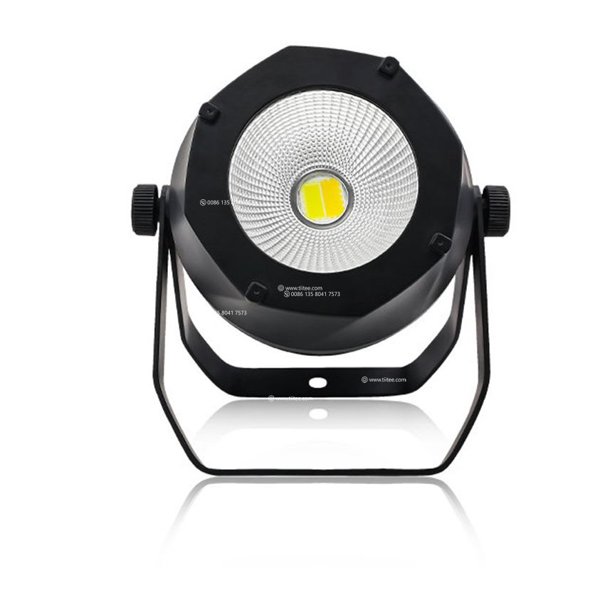 TIITEE LIGHTING 200W High CRI COB PAR Outdoor IP65 Waterproof Cool White + Warm White Uplights Stage Wash Lights