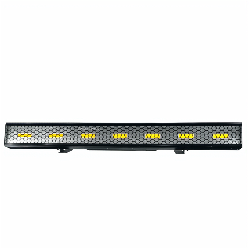 Tiitee Vintage Blinder Light ELEK TRON BAR 7 x 40W Amber 528 x 0.5W RGB LED Retro Stage Light