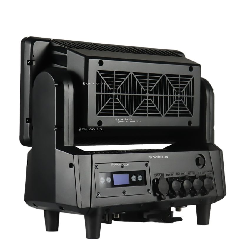 Tiitee Lighting New Strobe Max 1400IP Waterproof Color STRIKE M High Power Motorized  Tilt Strobe Wash Light