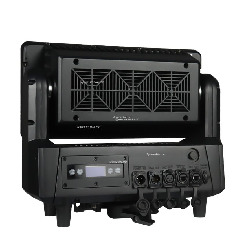 Tiitee Lighting New Strobe Max 1400IP Waterproof Color STRIKE M High Power Motorized  Tilt Strobe Wash Light