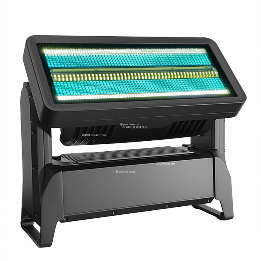 Tiitee Lighting Strobe Max 3 IP Moving Strobe Pro Light Color Strike M With Side Mount For Outdoor Show Tour Stage 