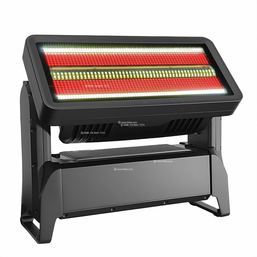 Tiitee Lighting Strobe Max 3 IP Moving Strobe Pro Light Color Strike M With Side Mount For Outdoor Show Tour Stage 