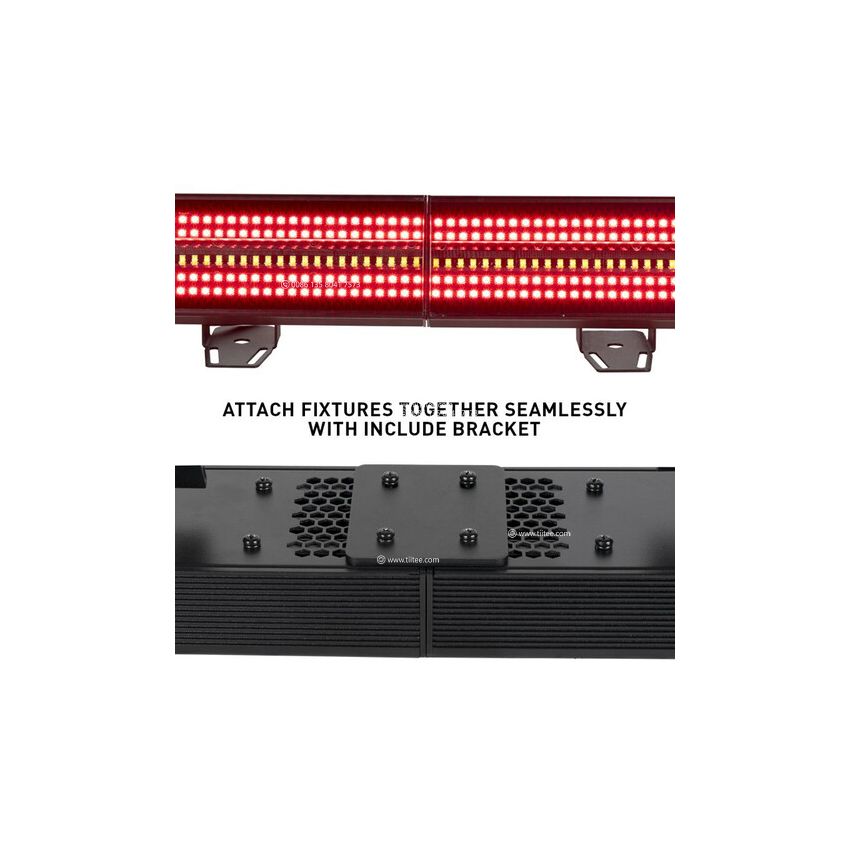 TIITEE DJ Jolt Bar FX LED Strobe Effect Lighting RGBW 4 in 1 Flash Strobe Light for Club Bar