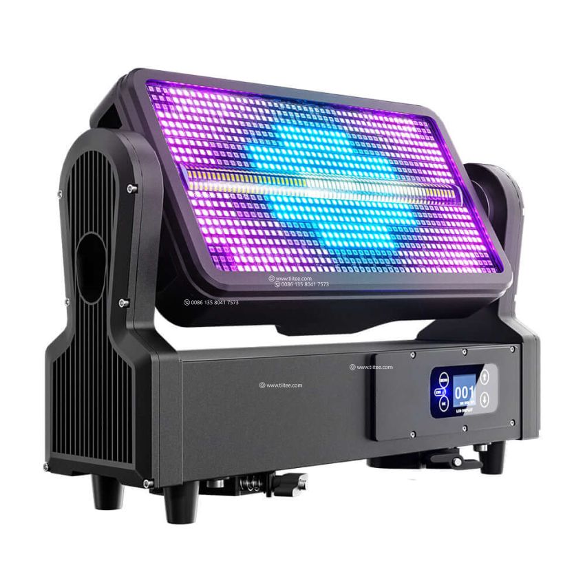 TIITEE Lighting BLITZ 1000IP RGBW LED 96+32 Segments Waterproof IP65 Moving Strobe Light