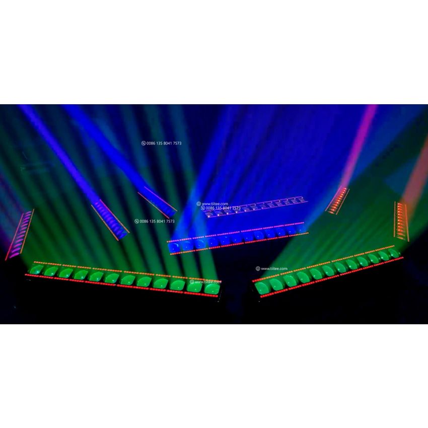 12X40W Moving Beam Bar with Zoom and LED Strip