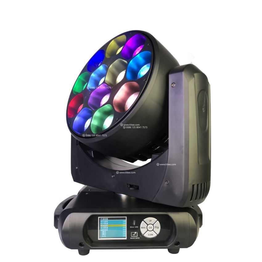 LED 12*40W Zoom Moving Head Wash Stage Lighting