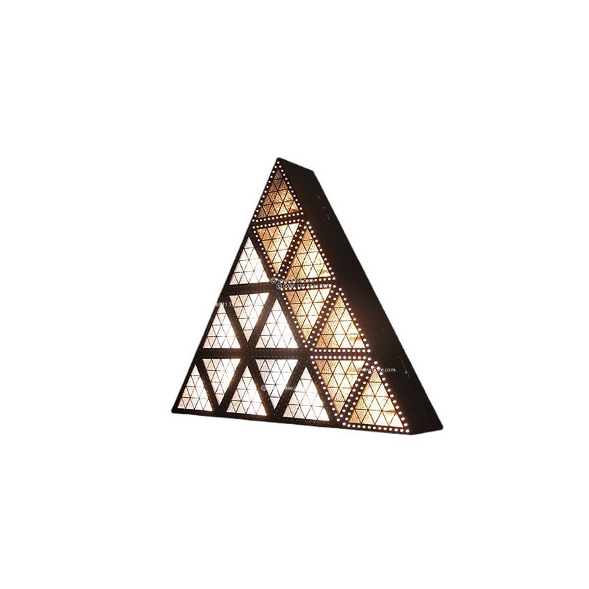 Pyramid Retro Stager 16x30W LED Return Triangle Stage Light