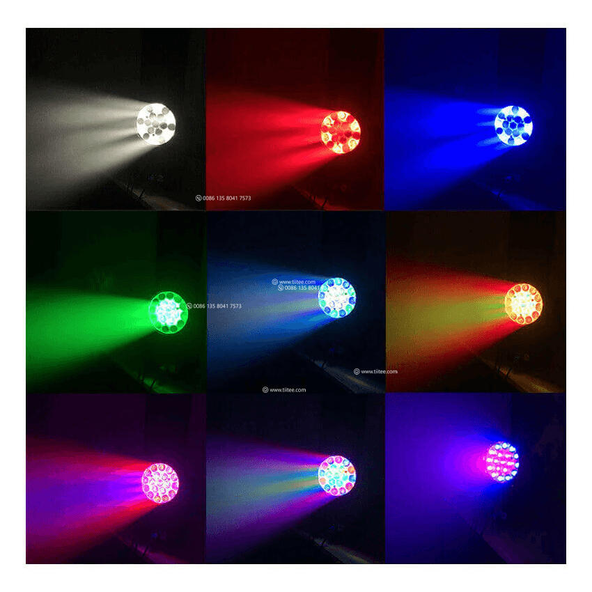 19X15W 4in1 Moving Head Light Zoom Wash Stage Lights