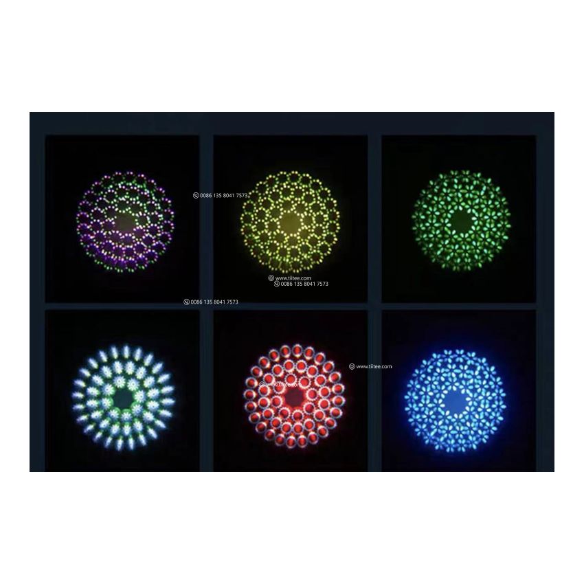 280W Beam Spot Wash 3in1 Moving Head with 135pcs 0.5W RGB LED