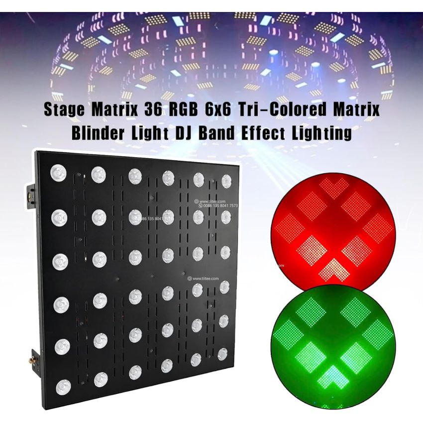 LED RGBW 36PCS Matrix Blinder Stage Light