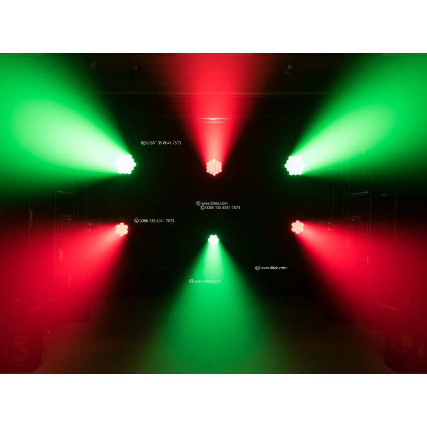 Super 19X40W RGBW 4 IN 1 LED Bee Eye Zoom Moving Head Wash Light Stage Light