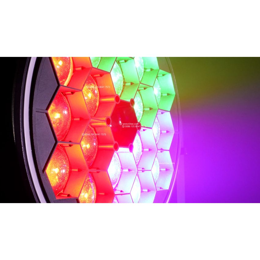Super 19X40W RGBW 4 IN 1 LED Bee Eye Zoom Moving Head Wash Light Stage Light