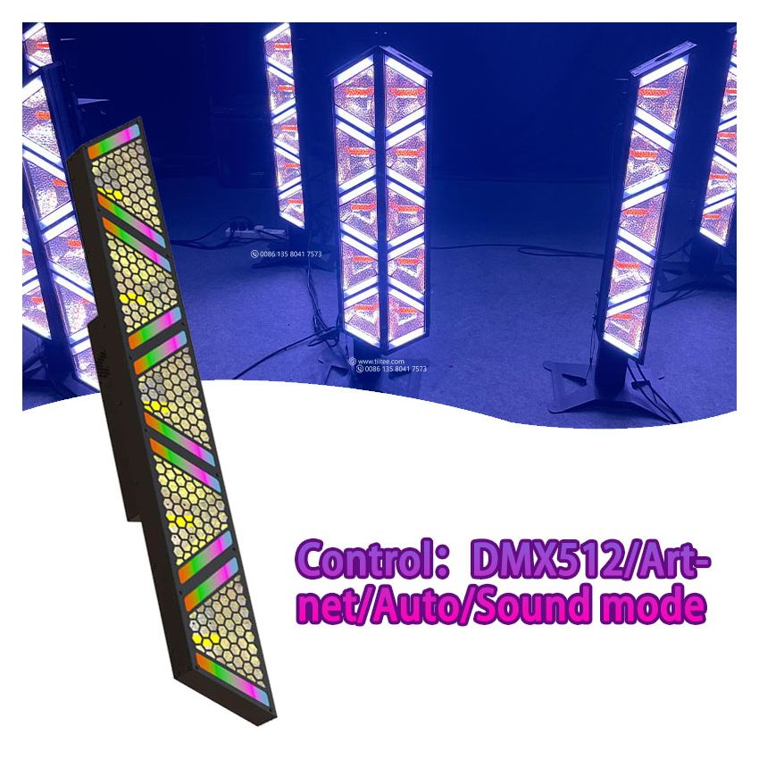 Stribe 5x80W Pixel Bar Strobe Led Strip Dmx Retro Stage Lighting