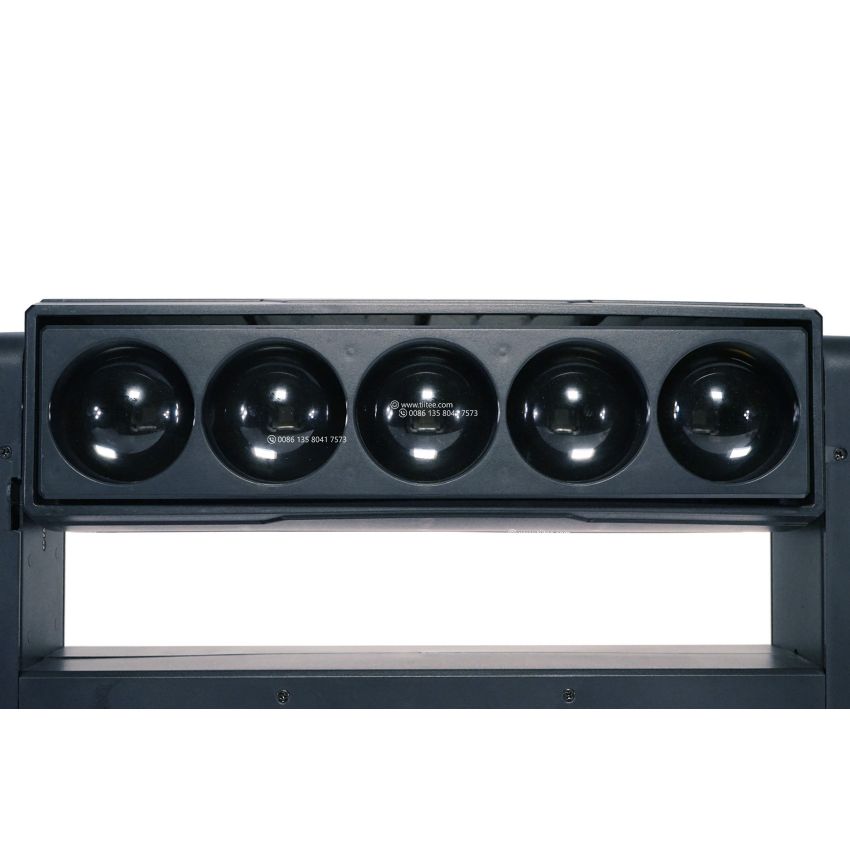 Double Blades Beam Bar 5X60w RGBW 4in1 LED Pixel Control Strobe Moving Head Wash Light With Zoom Effect