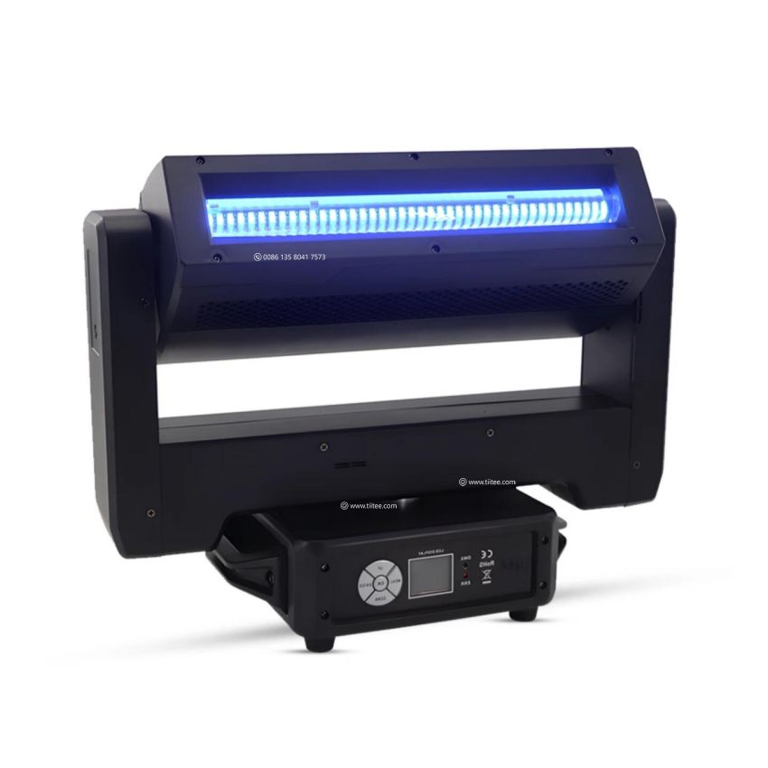 Double Blades Beam Bar 5X60w RGBW 4in1 LED Pixel Control Strobe Moving Head Wash Light With Zoom Effect