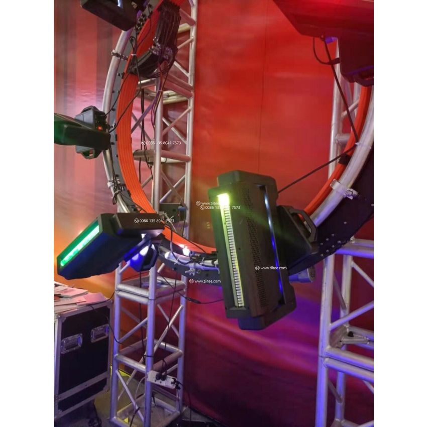 Double Blades Beam Bar 5X60w RGBW 4in1 LED Pixel Control Strobe Moving Head Wash Light With Zoom Effect