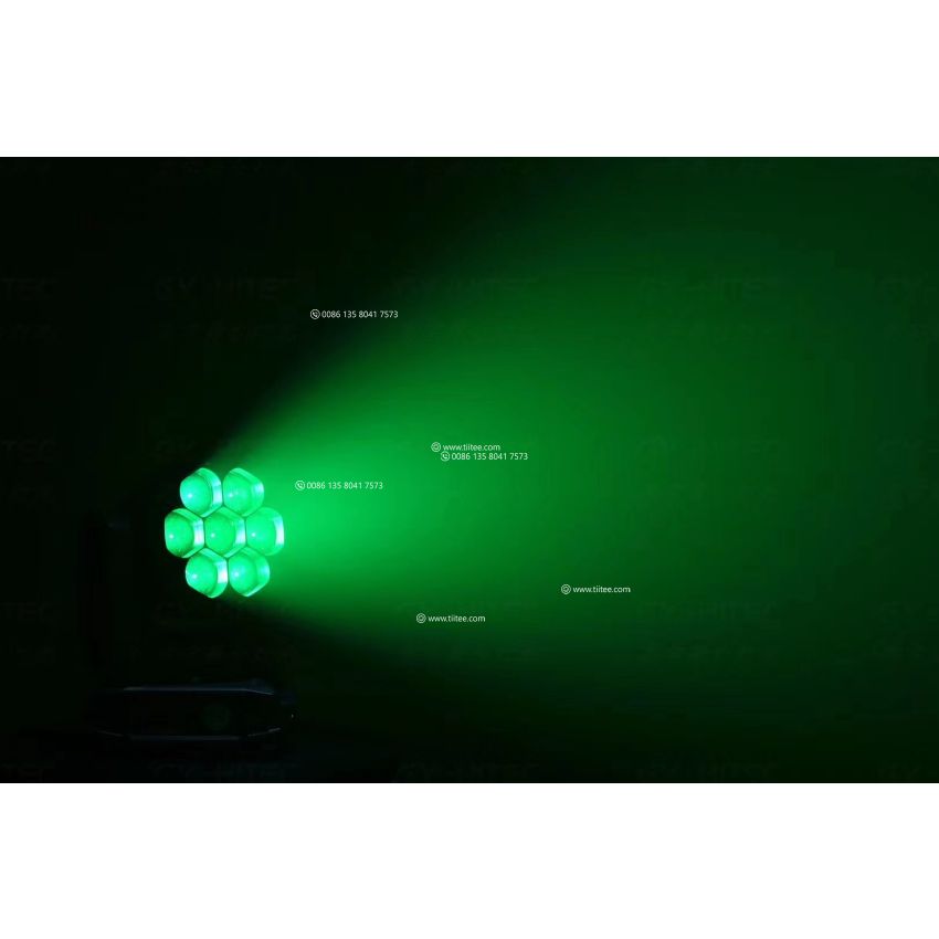 LED 7*40W Zoom Moving Head Wash Stage Lighting