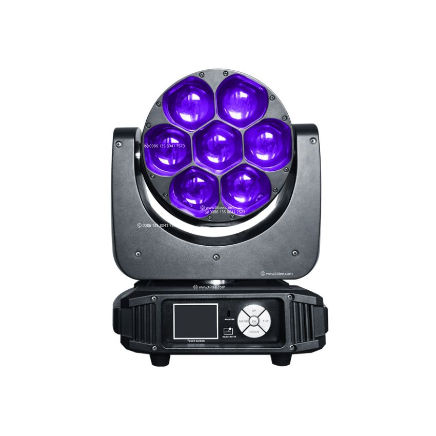 LED 7*40W Zoom Moving Head Wash Stage Lighting