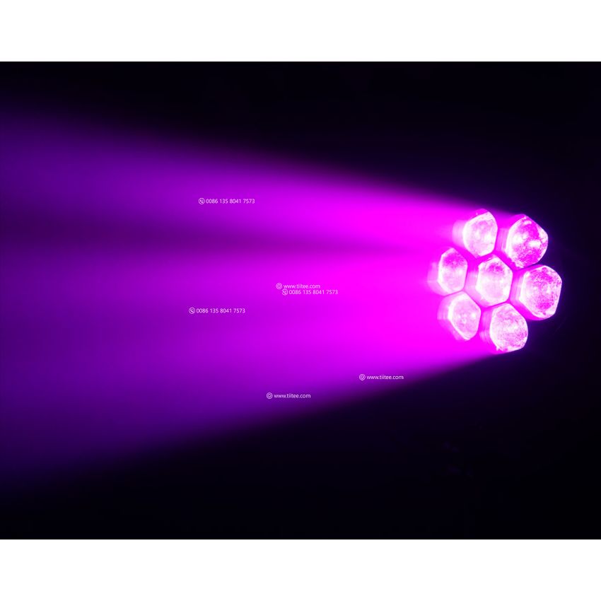 LED 7*40W Zoom Moving Head Wash Stage Lighting
