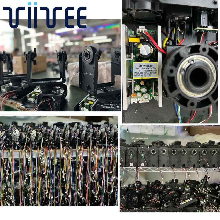 Mini 100W LED Moving Head Beam Stage Lighting 